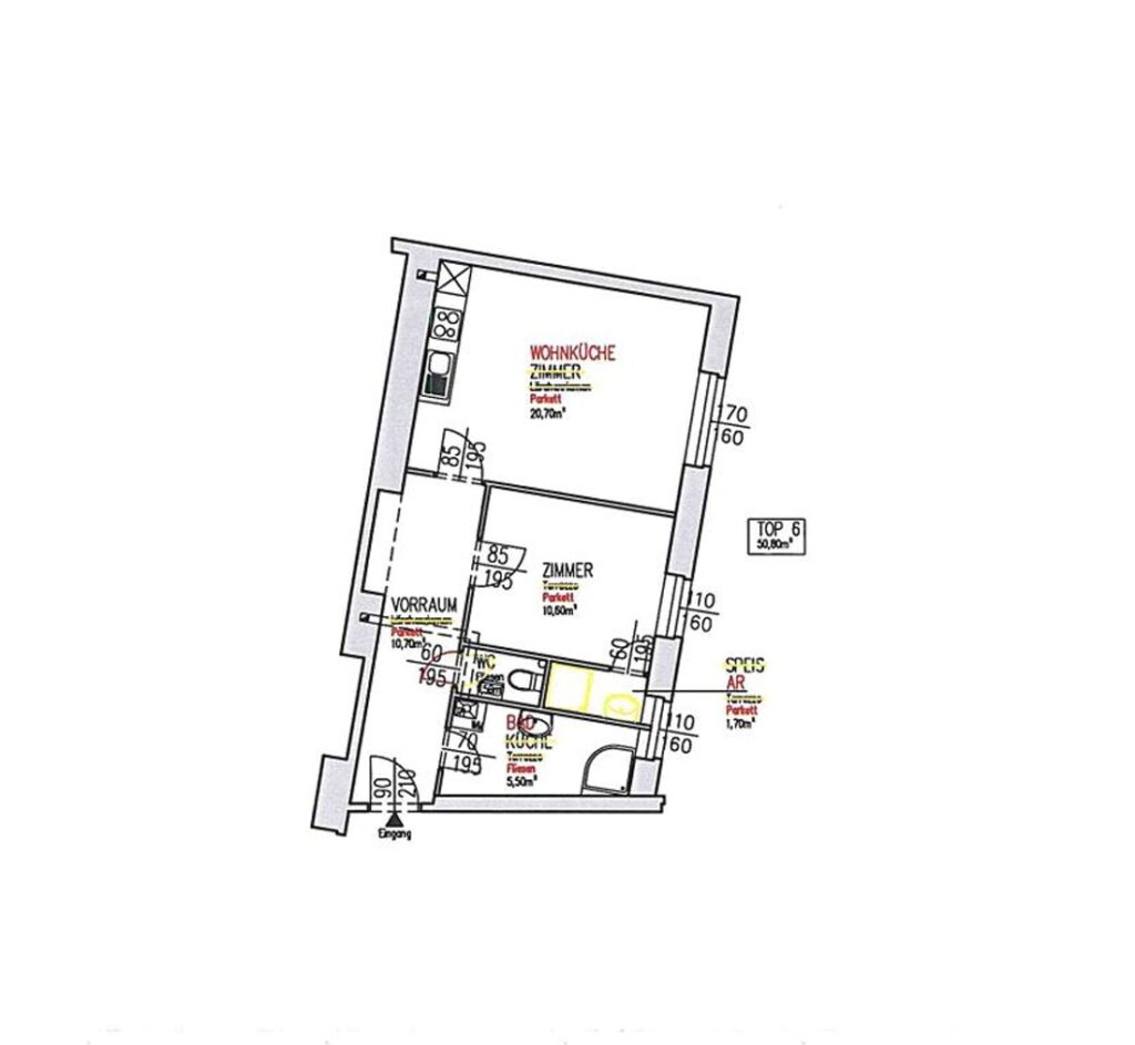 Grundrissplan